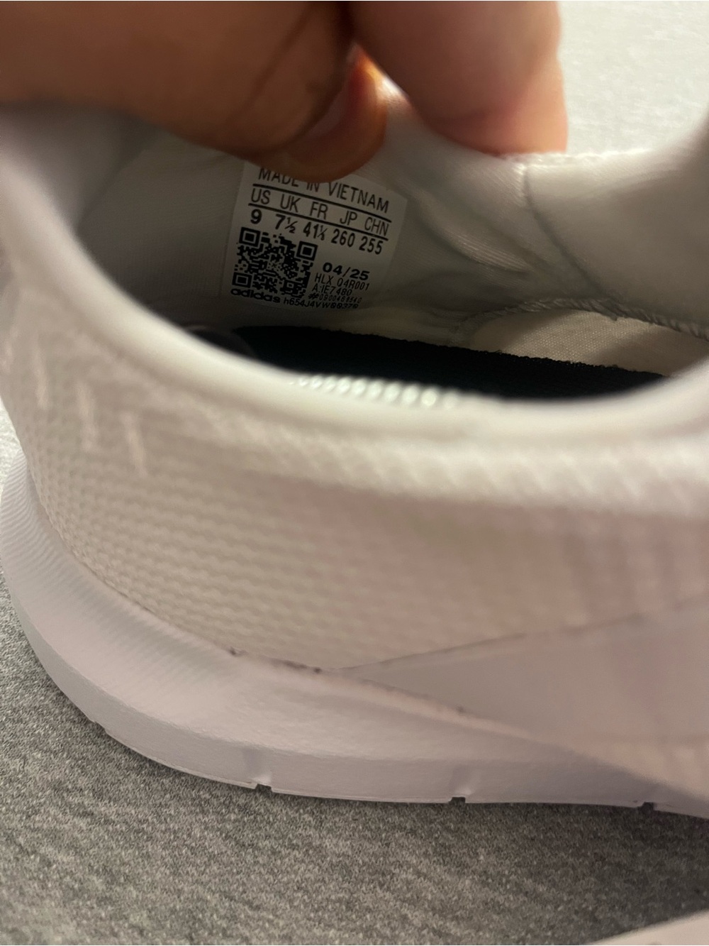 Adidas Swift Run 1.0 Cloud White Gold Women's Running Shoe Size 9 IE7480 - Picture 10 of 12